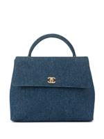 Chanel Pre-Owned CC Turnlock handbag - Blue - thumbnail