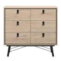 Ladekast Kansas - eikenkleur - 95x102x40 cm - thumbnail