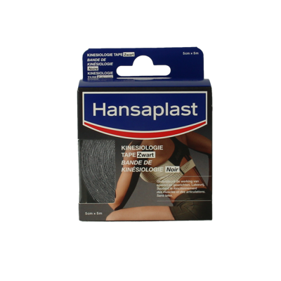 Hansaplast Kinesio tape zwart 1 Stuks