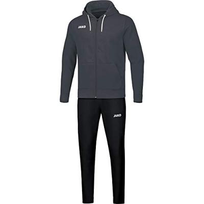 JAKO M9665D Joggingspak Base Met Kap Dames - Antraciet - 36 JAKO M9665D Joggingspak Base Met Kap Dames - Antraciet - 36