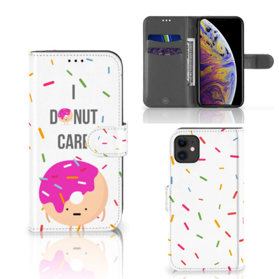 Apple iPhone 11 | Book Cover | Donut Roze Apple iPhone 11 | Book Cover | Donut Roze