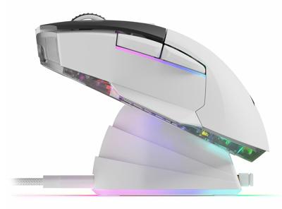 Sharkoon skiller sgm50w gaming muis (wit, 400 - 6400 dpi, rgb leds)