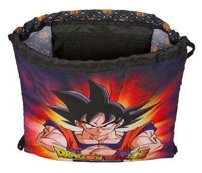 Rugtas met Koordjes Dragon Ball Zwart 35 x 40 x 1 cm
