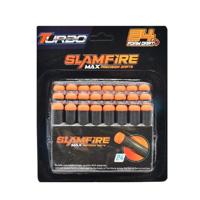 Fast Pioneer Foam kogels voor speelgoedpistool 24 stuks zwart - thumbnail