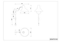 Trio Lees wandlampTraveller wit - 263470176 - thumbnail