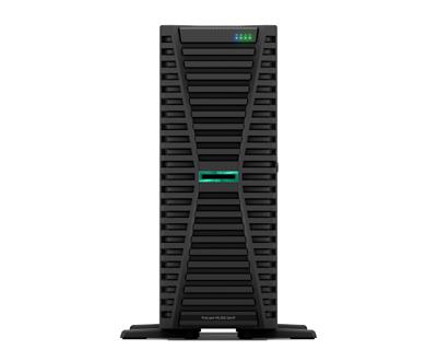 HPE ProLiant ML350 Gen11 4510 12-core 64GB-R MR408i-o 8SFF 2x960GB SSD 2x1000W RPS UK/IE Server - This HPE pre built ser
