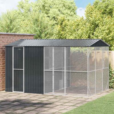 Vogelkooi Antraciet 430 x 310 x 247 cm Gegalvaniseerd staal