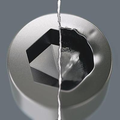 Wera 840 S Hex-Plus binnenzeskantbits voor slagschroevendraaier, 1/4" x 70 mm - 05018157001