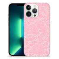 iPhone 13 Pro Max | TPU Case | White Flowers - thumbnail