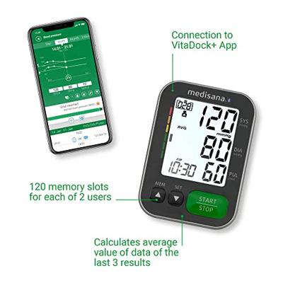 Medisana BU 570 Bovenarm Automatisch 2 gebruiker(s)