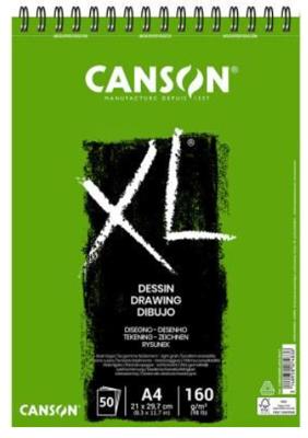 Tekenpapier Canson XL Drawing 50vel 160gr A3 wit Tekenpapier Canson XL Drawing 50vel 160gr A3 wit
