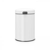 Brabantia Poubelle Murale NewIcon,3 litres -Blanc - thumbnail
