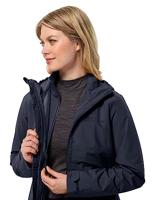 Jack wolfskin Moonrise 3 In 1 Jas Dames - thumbnail