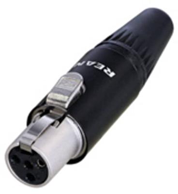 Rean AV RT4FC-B-W XLR-connector Bus, inbouw Aantal polen: 4 1 stuk(s)