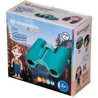 Robuuste kinderverrekijker - BRESSER JUNIOR - ergonomisch - 6x vergroting - groen - thumbnail
