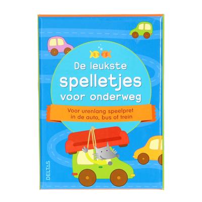 Deltas 50 kaarten de leukste spelletjes voor onderweg
