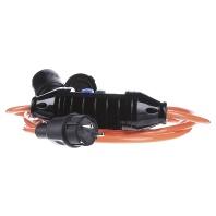 Bachmann 341.880 PRCD-verlengkabel PRCD 230 V Oranje, Zwart - thumbnail