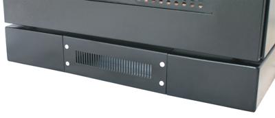 Intellinet 712903 19 inch Sokkel voor patchkast Geschikt voor kastdiepte: 800 mm Zwart (RAL 9005)