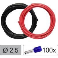 Quadrios 25CW129 Enkele ader LiFY 2.5 mm² Rood, Zwart 1 set(s) - thumbnail