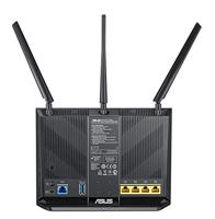 Asus DSL-AC68U Modem Router (Ai Mesh WLAN-systeem, EU en DE-versie Annex A B J, WiFi 5 AC1900 MIMO, 4x Gigabit LAN, AiProtection, Dual-Core CPU, multifunctionele USB 3.0) - thumbnail