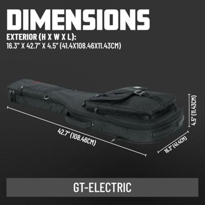 Gator Cases GT-ELECTRIC-GRY Transit gigbag voor elektrische gitaar