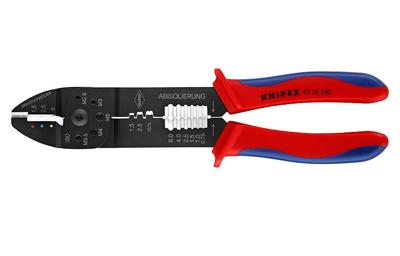 Knipex 97 22 240 Krimptang Geïsoleerde kabelschoenen, Geïsoleerde connectoren (male) 0.75 tot 6 mm² Knipex 97 22 240 Krimptang Geïsoleerde kabelschoenen, Geïsoleerde connectoren (male) 0.75 tot 6 mm²