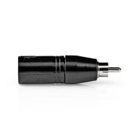 Nedis COTP15931BK Xlr Adapter Xlr 3-pin Male - Rca Male 1 Piece Metal - thumbnail