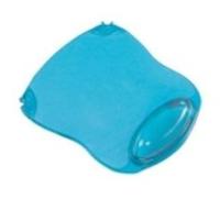 Q-CONNECT muismat, gel, met polssteun, blauw - thumbnail