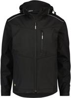 DASSY softshell tavira polyester zwart l - thumbnail