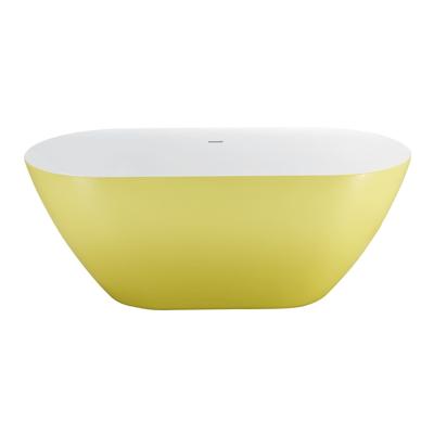 Best Design Vrijstaand Bad Friday Bicolor 178x78x60 cm Geel / Wit Best Design Vrijstaand Bad Friday Bicolor 178x78x60 cm Geel / Wit