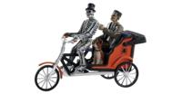 Lemax pedicab ride halloween figuur Spooky Town 2018 - thumbnail