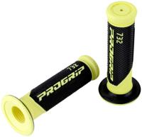 PROGRIP rubber handvat "732" rubber grip 732 ge/sw 125mm closed fluo - thumbnail