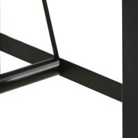 Bartafel 110x55x107 cm massief gerecycled hout en ijzer - thumbnail
