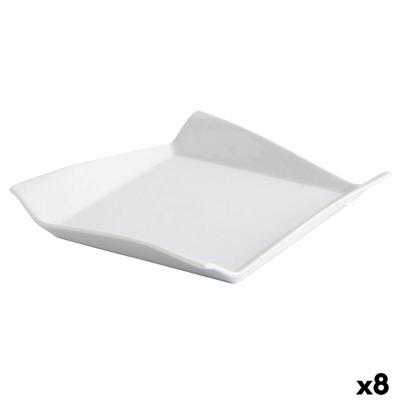 Dinerbord Quid Gastro Fresh Wit Keramisch Broodje (8 Stuks)