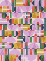 Novamur Leyla Behang met grafische print - 81645 - thumbnail