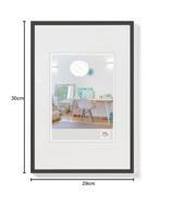 walther+ design KV130B Wissellijst Papierformaat: DIN A4 Zwart - thumbnail