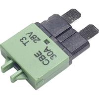 Hansor Circuit Breaker Standard, type 3, Manual Reset, 30A CBE3 Series 30A Zekeringautomaat standaard vlakzekering 30 A Groen 1 stuk(s) - thumbnail