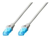 Digitus DK-1512-300 RJ45 Netwerkkabel, patchkabel CAT 5e U/UTP 30.00 m Grijs 1 stuk(s) - thumbnail