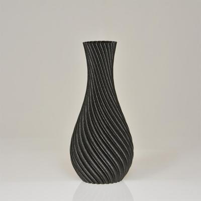 Cosmos 3D vaas 19x9x9cm Zwart Metallic Cosmos 3D vaas 19x9x9cm Zwart Metallic