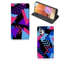 Samsung Galaxy A32 4G | A32 5G Enterprise Editie Stand Case Funky Triangle - thumbnail