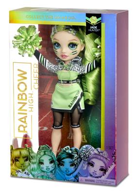 Rainbow High Cheer Doll- Jade Hunter (Green)