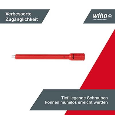 Wiha Ratelsleutelset geïsoleerd | 1/4" | 21-delig | incl. koffer - 43025 - 43025 - thumbnail