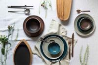 ROSENTHAL - Junto Aquamarine - Diep bord 22cm - thumbnail