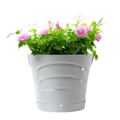 Bama tulipano bloempot 5l 34.5x19x30 cm 4 stuks wit