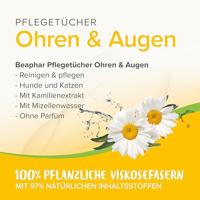Beaphar Ogen & Oren vochtige doekjes voor hond/kat (30 st) 1 verpakking - thumbnail