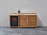 Passion Grills | Buitenkeuken Module Milano | Opstelling 05 | Albastro Cream - thumbnail