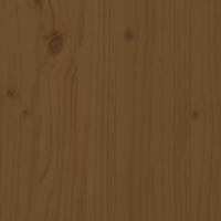 VidaXL Houtblokhouder 33,5x30x110 cm massief grenenhout honingbruin - thumbnail