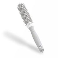 Olivia Garden Wavy Bristles White & Grey Brush Ø25mm - thumbnail