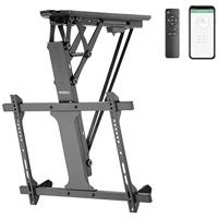 SpeaKa Professional SP-TVCM-520 TV-plafondbeugel Inklapbaar 81,3 cm (32) - 177,8 cm (70) Met elektromotor, Kantelbaar, Besturing via app - thumbnail