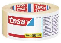 Afplaktape tesa economy 50mmx50m creme | 6 stuks - thumbnail